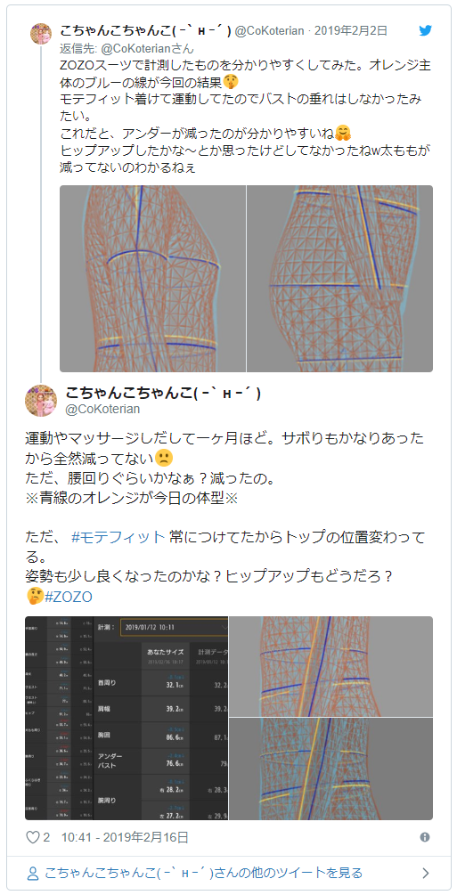 モテフィット 効果 比較